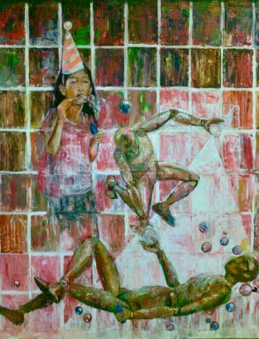 Original Expressionism World Culture Paintings by edwin jumalon