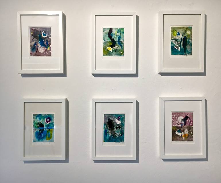Original Abstract Painting by Leonardo Pecoraro