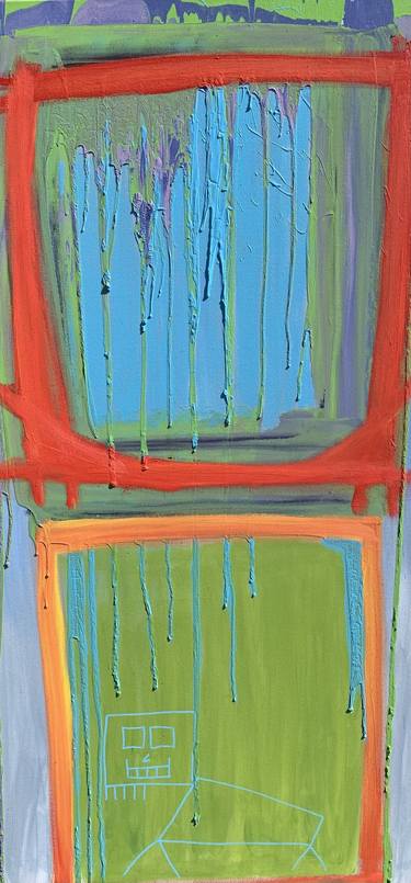 Original Abstract Paintings by Ed Deveikis