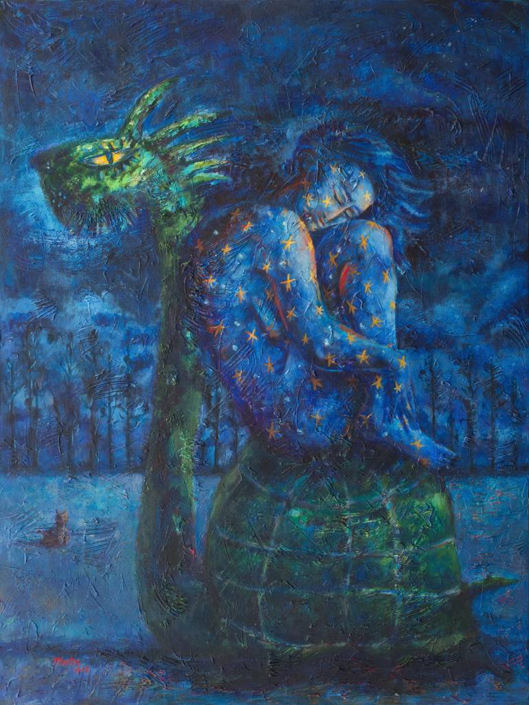 Print of Figurative Fantasy Paintings by Pablo Montes
