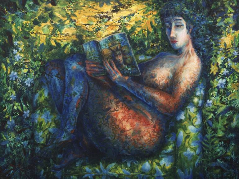 Print of Figurative Women Paintings by Pablo Montes