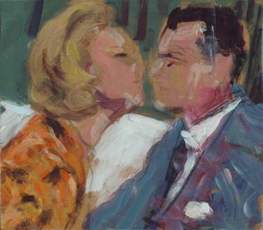 Original Figurative Cinema Paintings by Catherine Bardiau