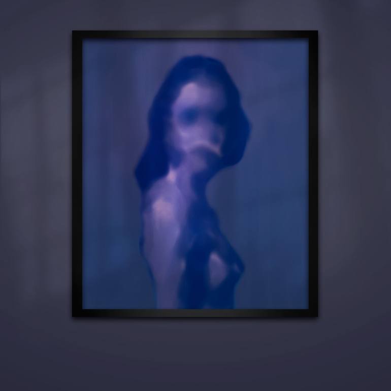 Original Abstract Classical Mythology Printmaking by Andrew Binder
