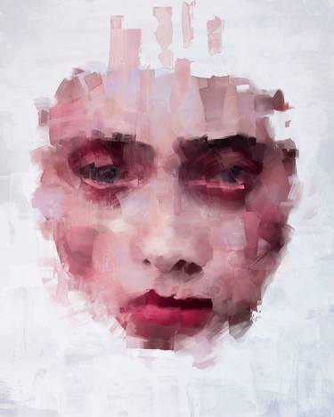 Original Expressionism Portrait Paintings by Andrew Binder