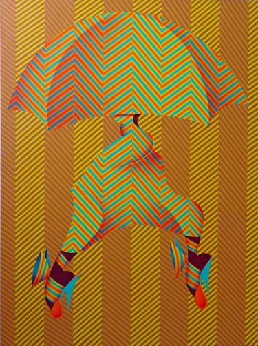 Original Abstract Patterns Paintings by Sid Daniels