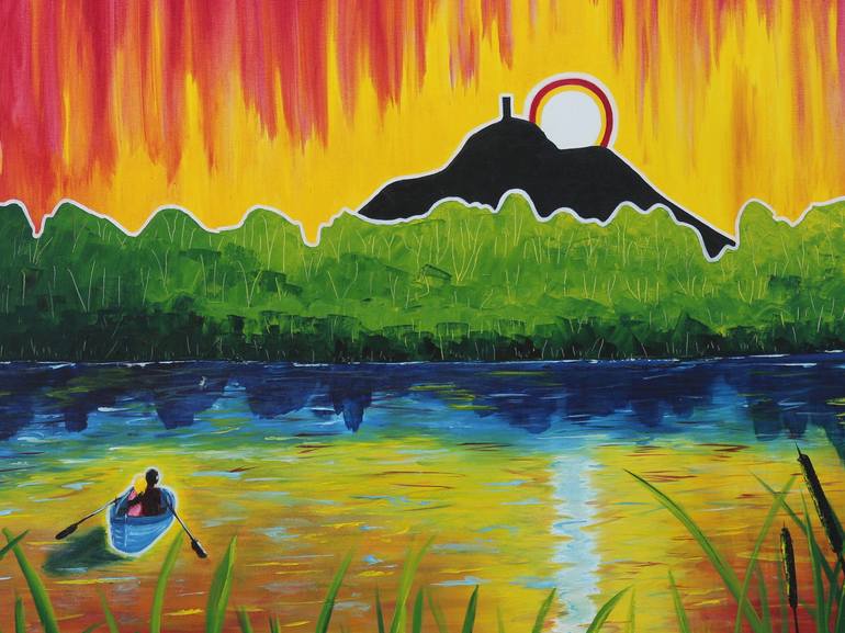 Original Impressionism Love Painting by Galina Zimmatore