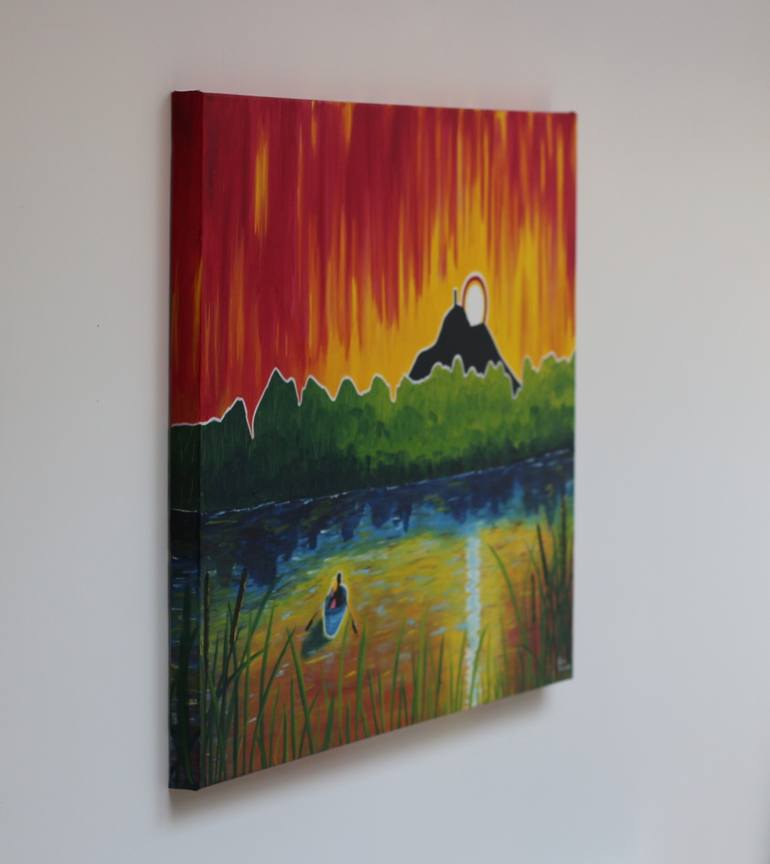 Original Impressionism Love Painting by Galina Zimmatore