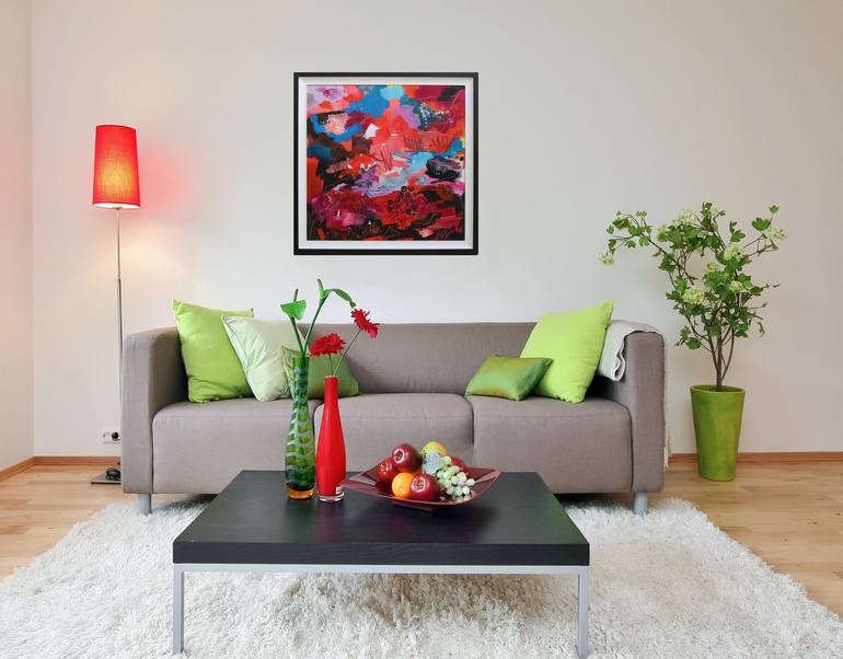 Original Abstract Painting by Galina Zimmatore