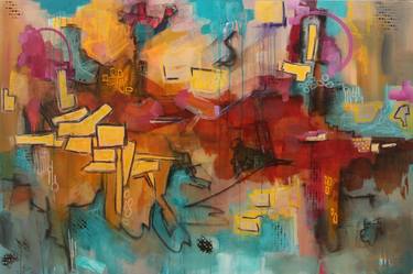 Original Abstract Paintings by Galina Zimmatore