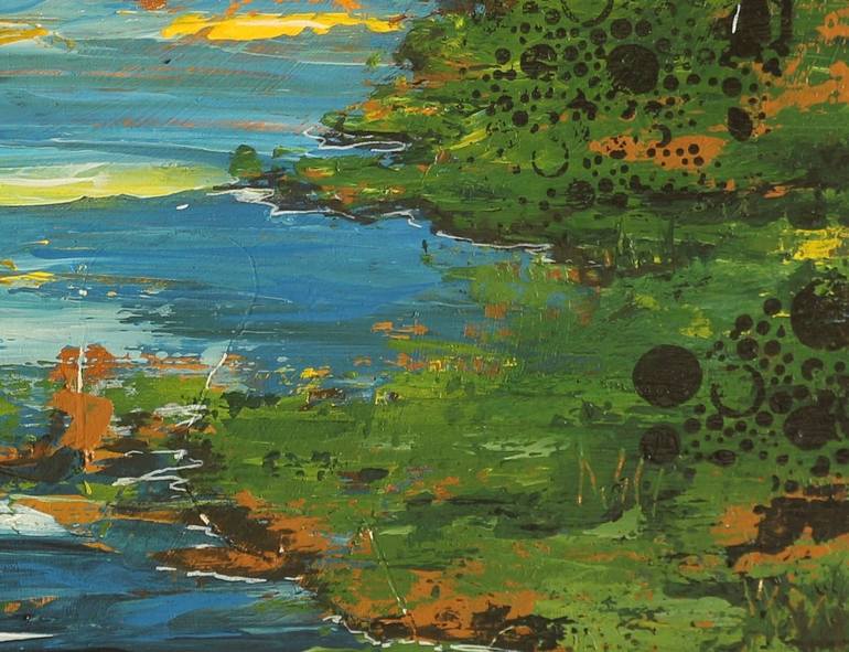Original Landscape Painting by Galina Zimmatore