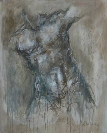 Original Expressionism Nude Paintings by Mandy Racine