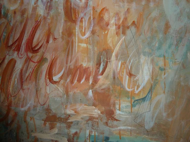 Original Abstract Expressionism Abstract Painting by Mandy Racine