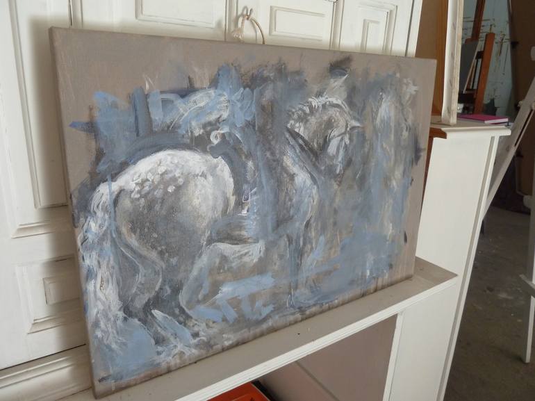 Original Horse Painting by Mandy Racine