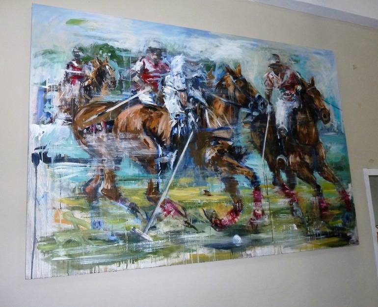 Original Horse Painting by Mandy Racine