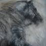 Inspired by classical drawings to show moving horse using a mix of charcoal, gesso and some acrylic paint. Drawn in a spontaneous way on unstretched canvas like a large scale sketch. Would suggest is best framed behind glass or perspex as there isn't enough space around the image to mount it on a wooden stretcher.