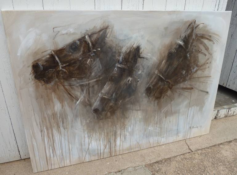 Original Horse Painting by Mandy Racine