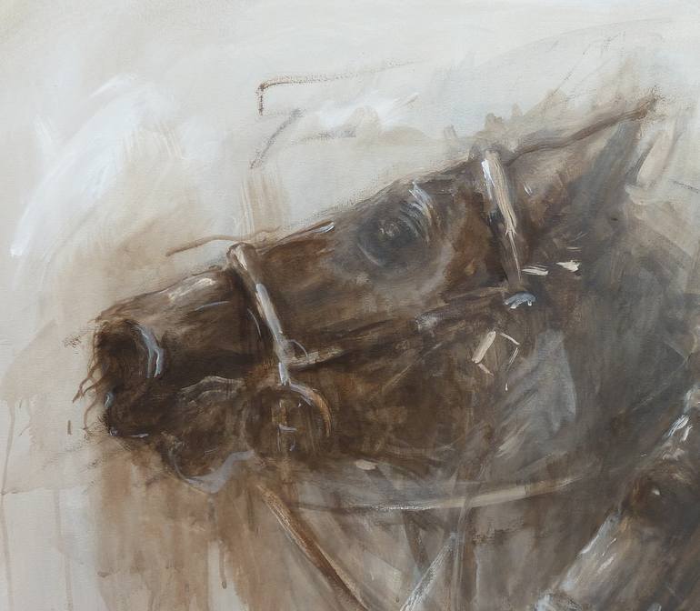 Original Horse Painting by Mandy Racine