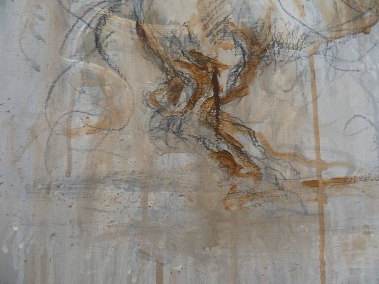 Original Expressionism Horse Drawing by Mandy Racine