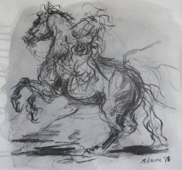 Original Horse Drawings by Mandy Racine