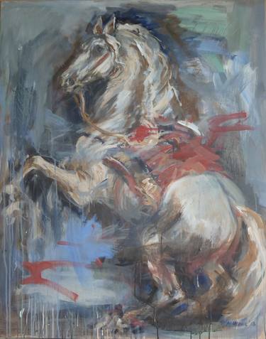 Original Horse Paintings by Mandy Racine