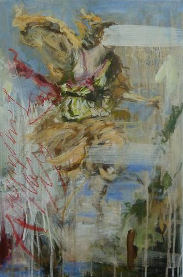 Original Abstract Expressionism Religious Paintings by Mandy Racine