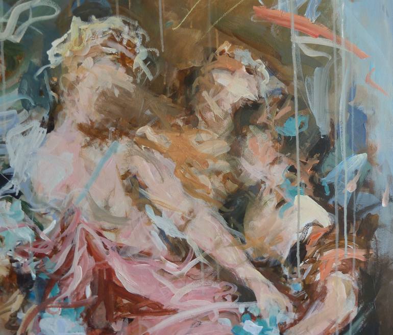 Original Classical mythology Painting by Mandy Racine