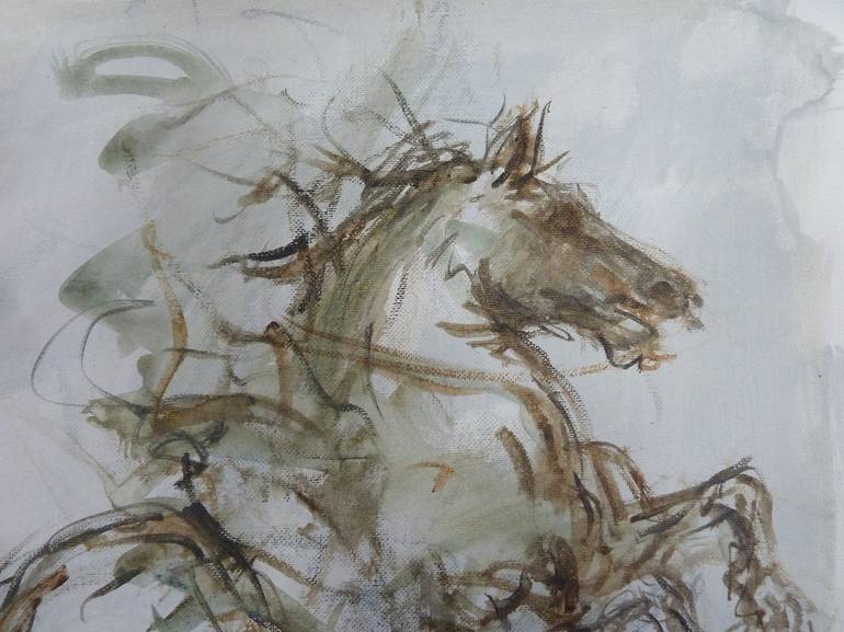 Original Horse Painting by Mandy Racine