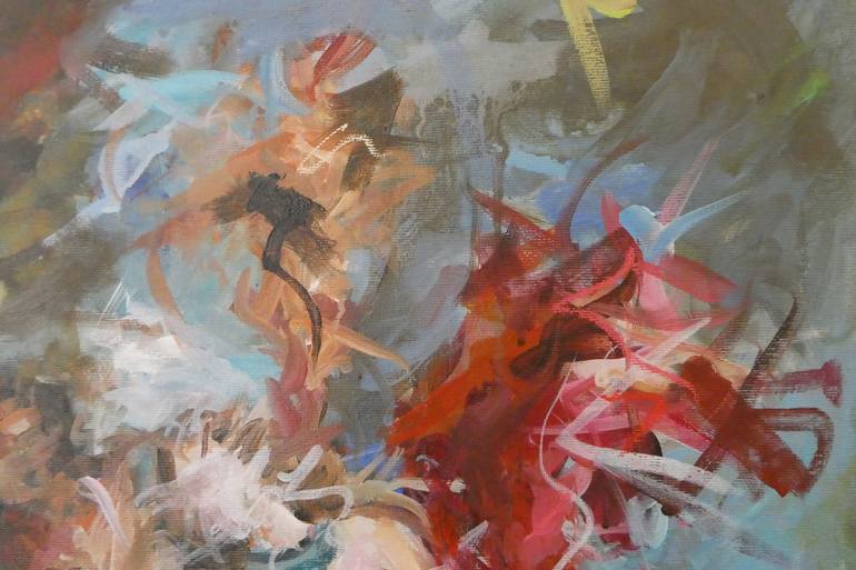 Original Abstract Classical mythology Painting by Mandy Racine