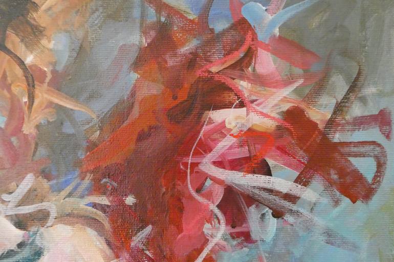 Original Abstract Classical mythology Painting by Mandy Racine