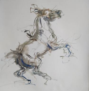 Rearing Horse Study - after Leonardo thumb