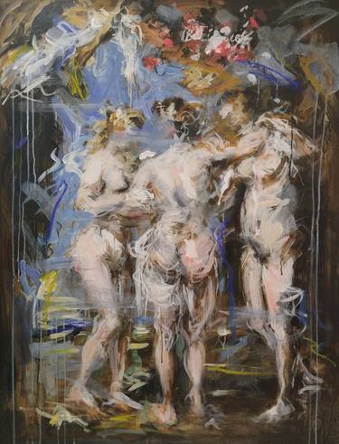 Three Graces - after Rubens image