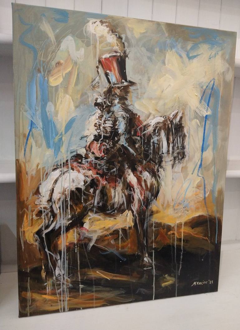 Original Horse Painting by Mandy Racine