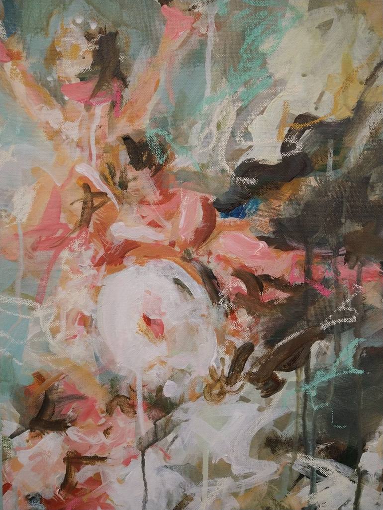 Original Abstract Painting by Mandy Racine