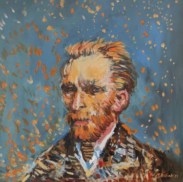 Van Gogh with Stars thumb