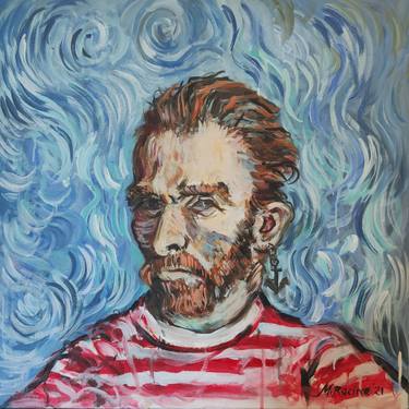 Van Gogh with Stripes thumb