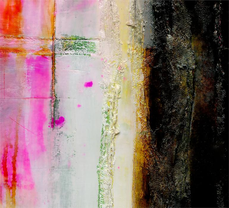 Original Modernism Abstract Painting by Kathy Morton Stanion