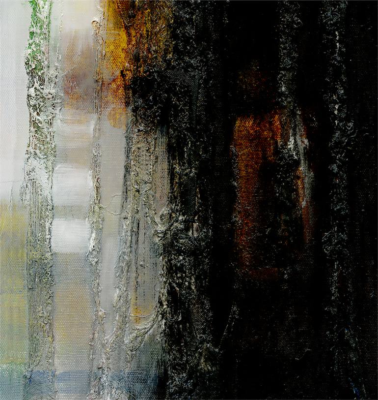Original Modernism Abstract Painting by Kathy Morton Stanion