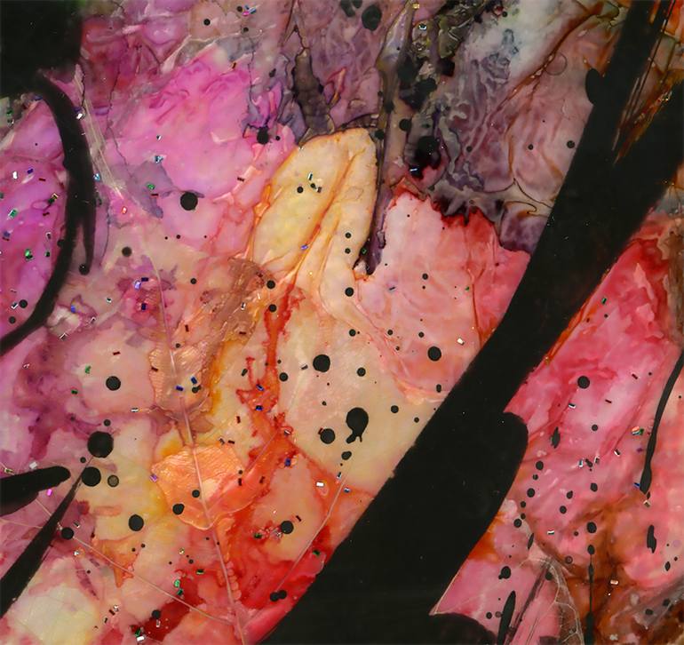 Original Abstract Pop Culture/Celebrity Painting by Kathy Morton Stanion