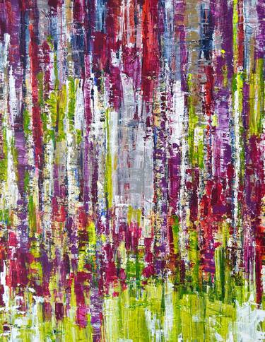 Print of Abstract Expressionism Nature Paintings by Marianne Pasmans