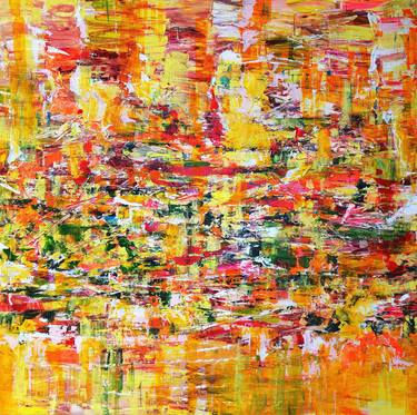 Original Abstract Painting by Marianne Pasmans