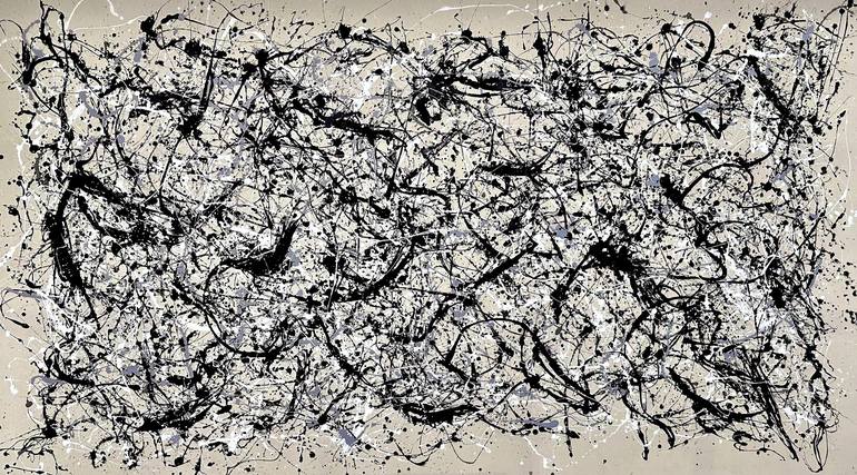 Original Abstract Expressionism Abstract Paintings by Stephen Rowe