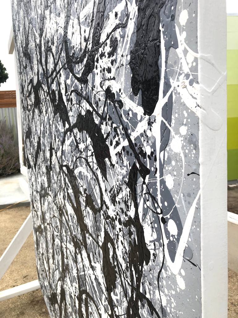 Original Abstract Expressionism Abstract Painting by Stephen Rowe