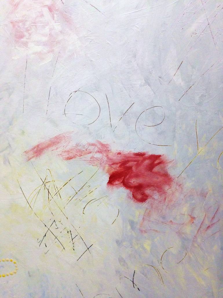 Original Love Painting by Stephen Rowe
