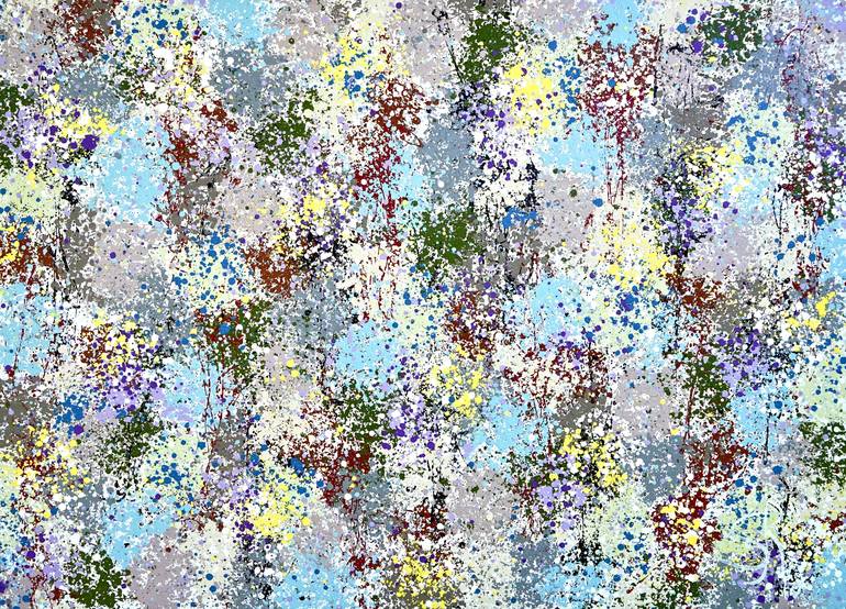 Original Abstract Expressionism Abstract Paintings by Stephen Rowe
