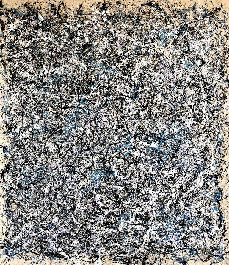 Original Abstract Expressionism Abstract Paintings by Stephen Rowe
