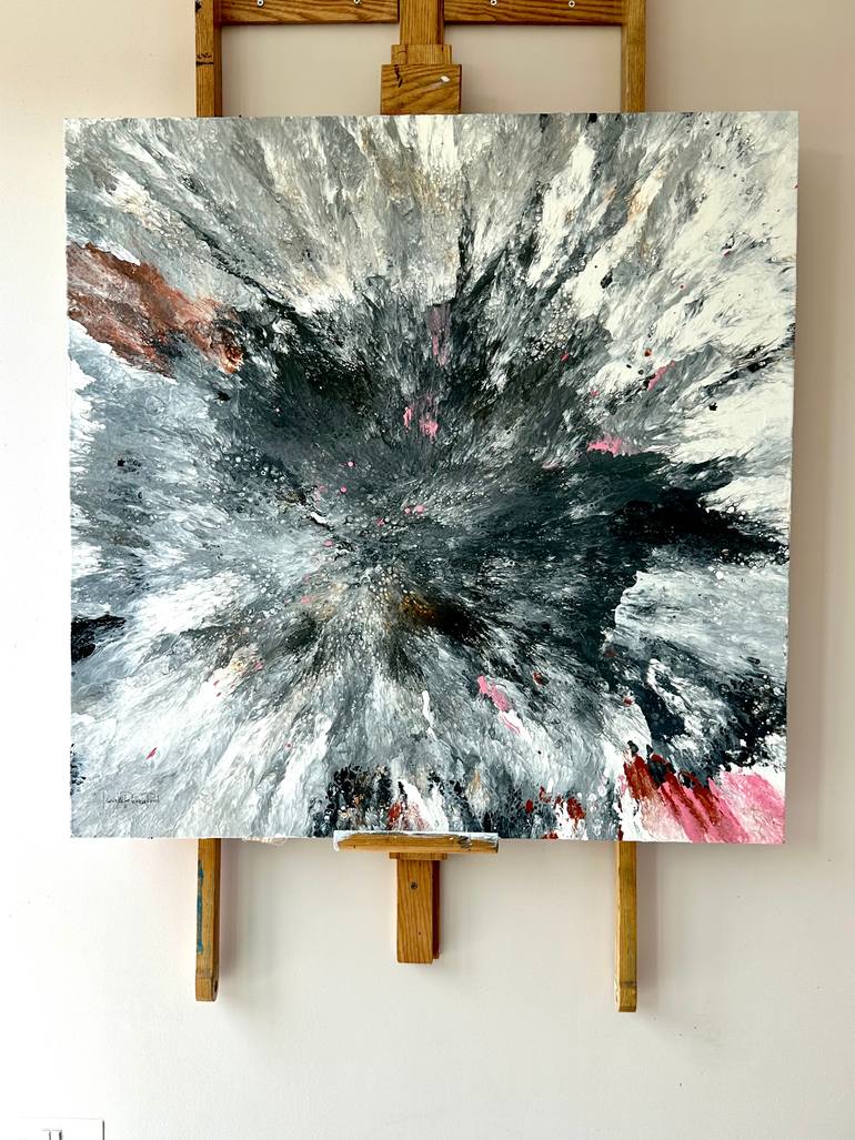 Original Abstract Painting by Isabelle Peterson-Reid