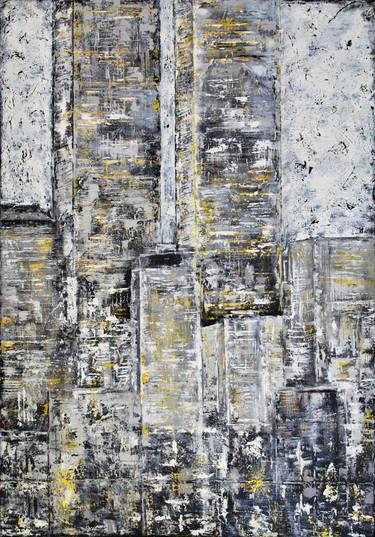Print of Abstract Architecture Paintings by Isabelle Peterson-Reid