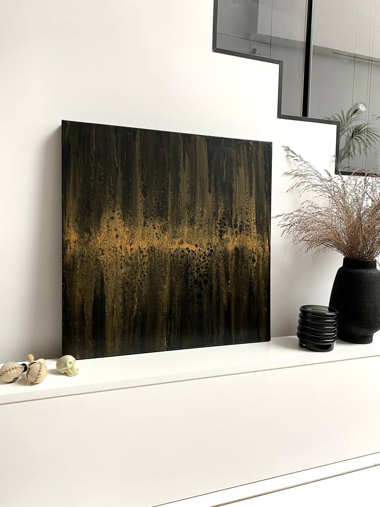 Original Minimalism Abstract Painting by Isabelle Peterson-Reid