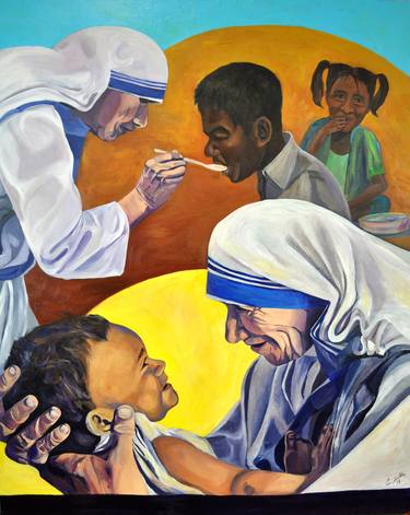 Original Religious Painting by Crystal Zeller