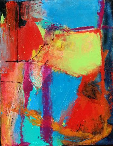 Original Abstract Expressionism Abstract Paintings by Allison Reece
